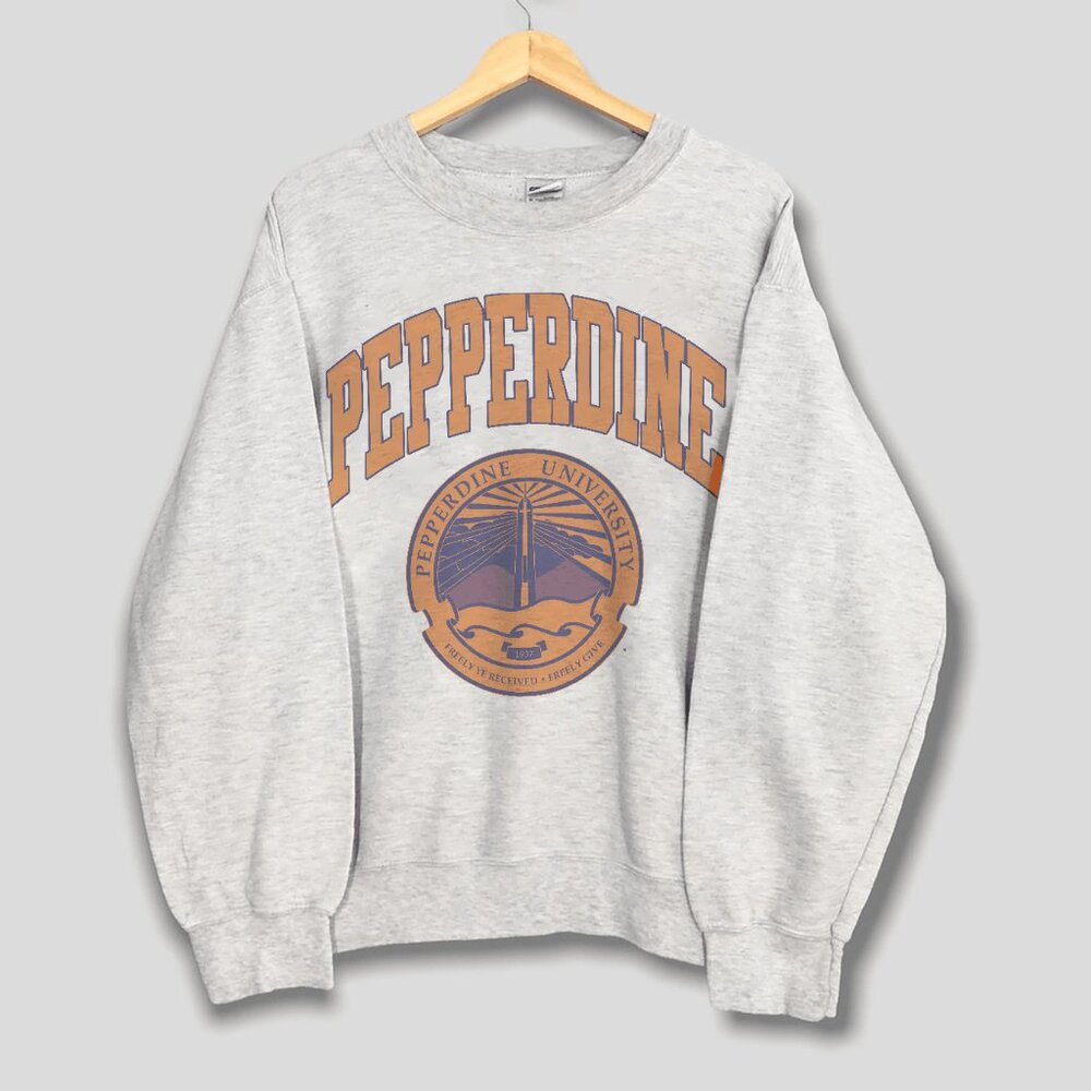 Vintage 90s Pepperdine University Sweatshirt, Christian University in California